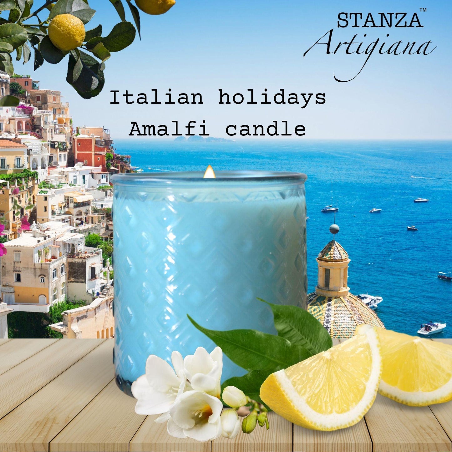 Amalfi Candle - Fresh and Elegant candle Inspired by the Italian Coast
