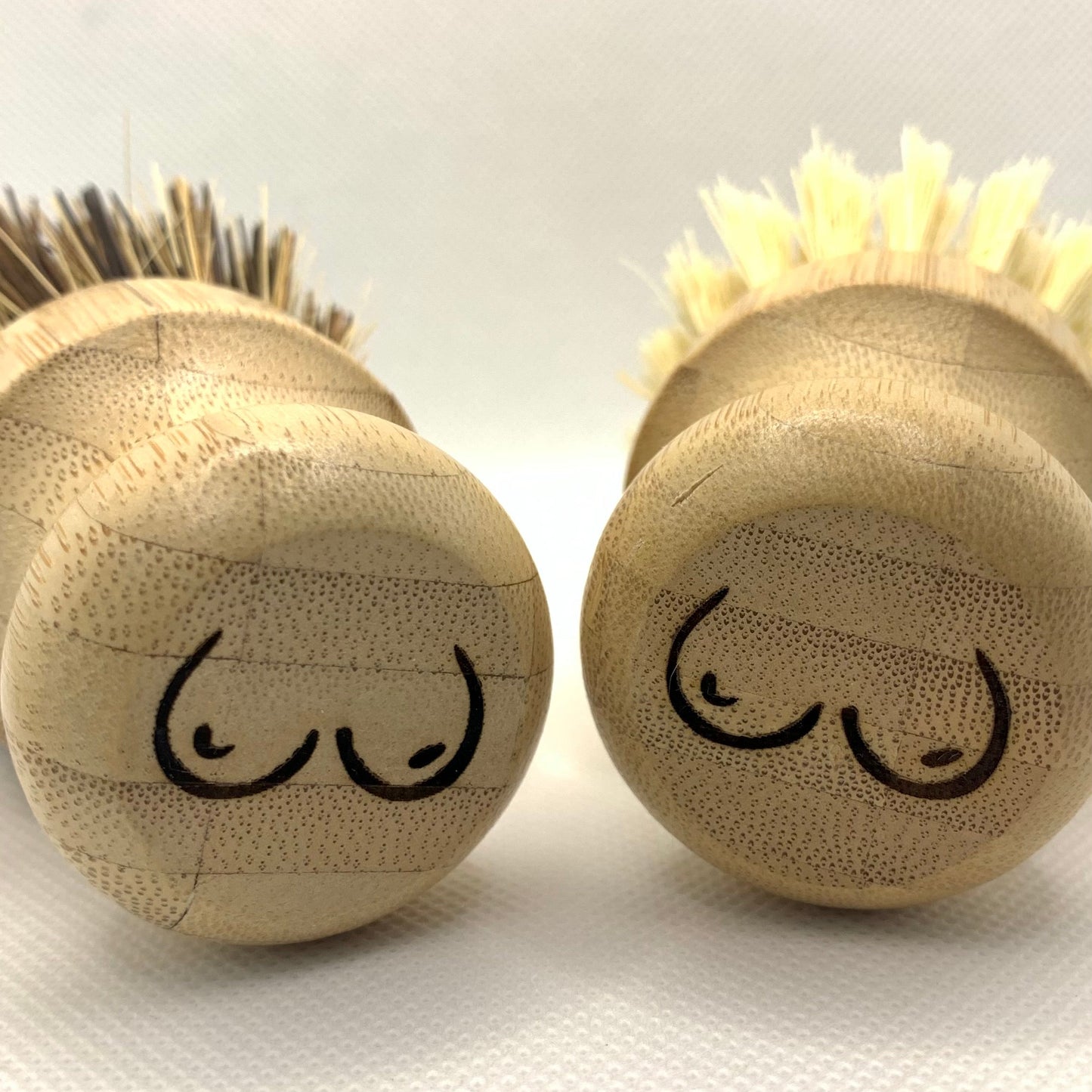Breast Cancer Awareness 'Boob' Brushes (10% to Prevent Breast Cancer Charity) | Natural Cleaning Brushes