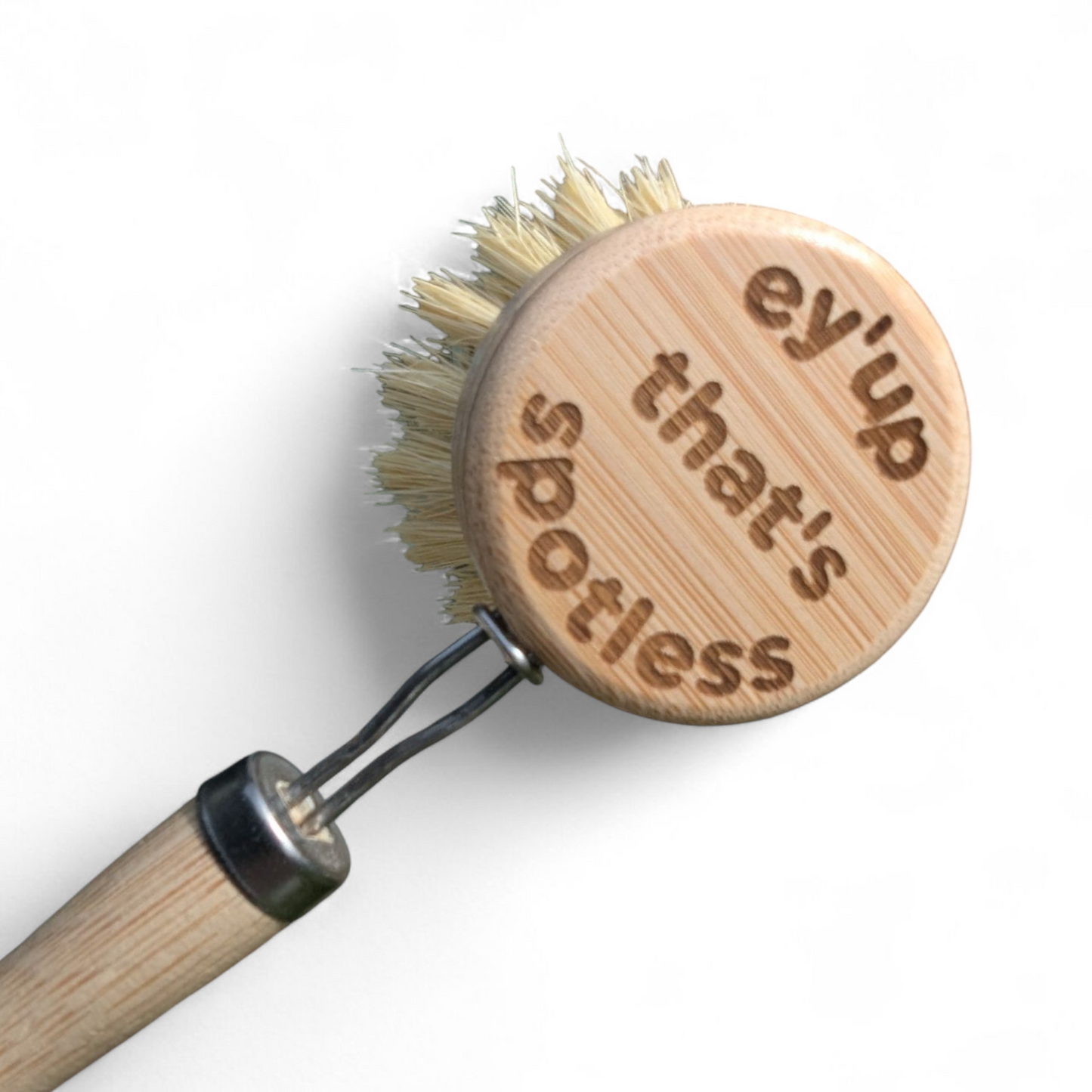 Northern-Inspired Dish Brush with Replaceable Head | Natural Washing Up Brush