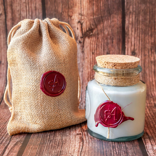 Fireside candle - N.8 - By STANZA Artigiana