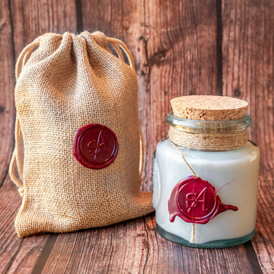 English Lavender and Dead sea minerals candle - N.6 - by STANZA Artigiana