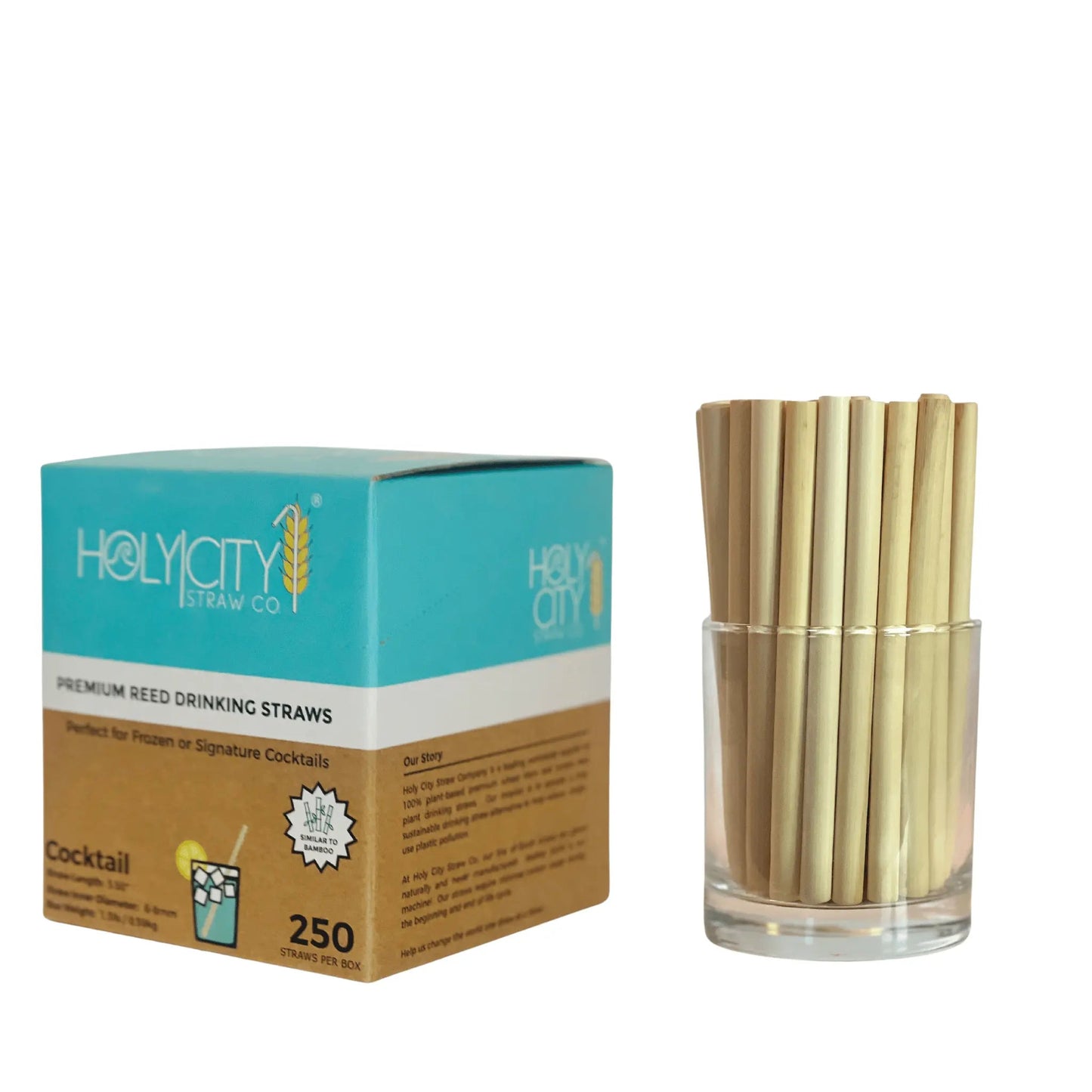 5.5" Jumbo Reed Straws