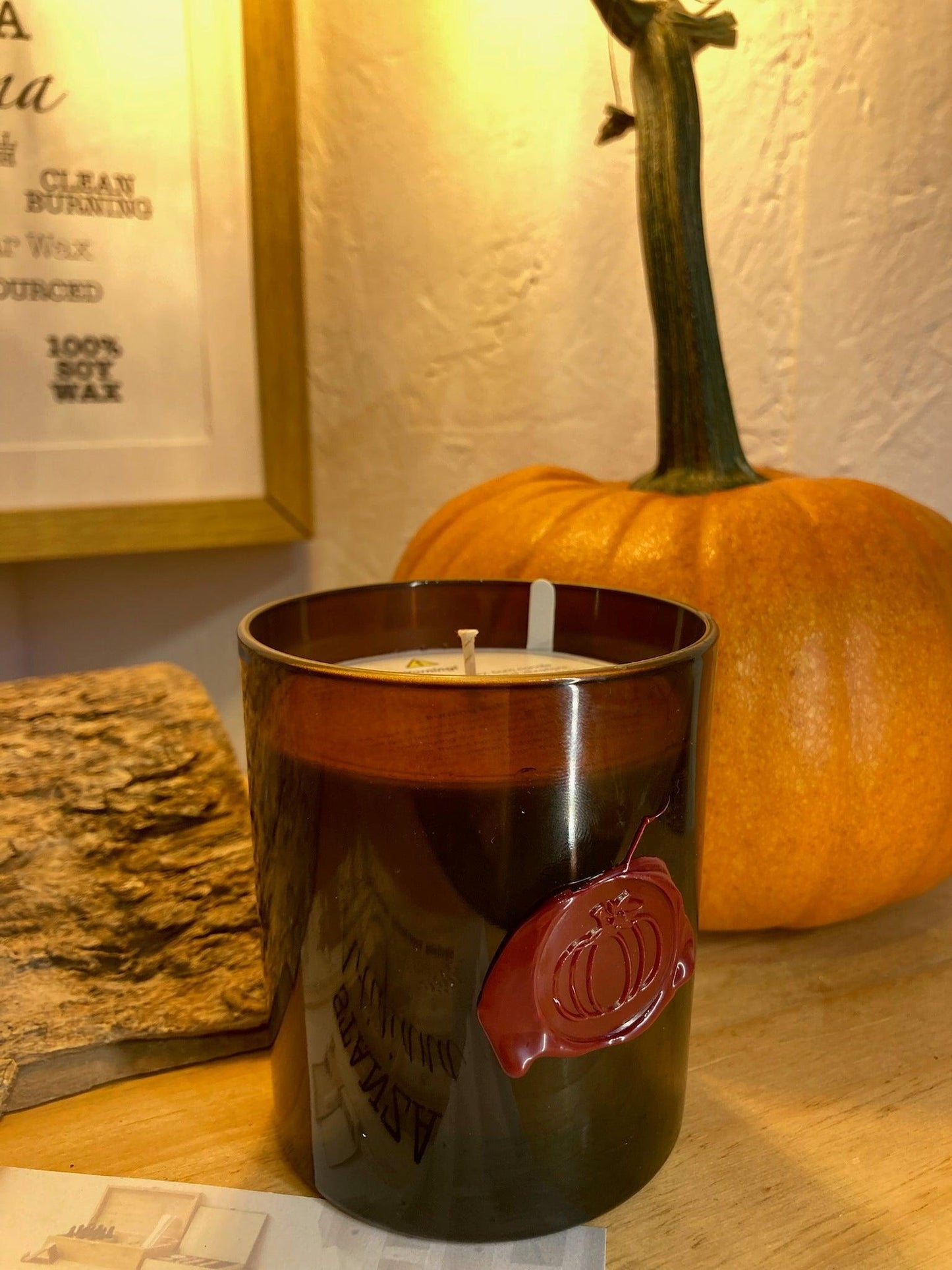 Pumpkin spice - Halloween candle