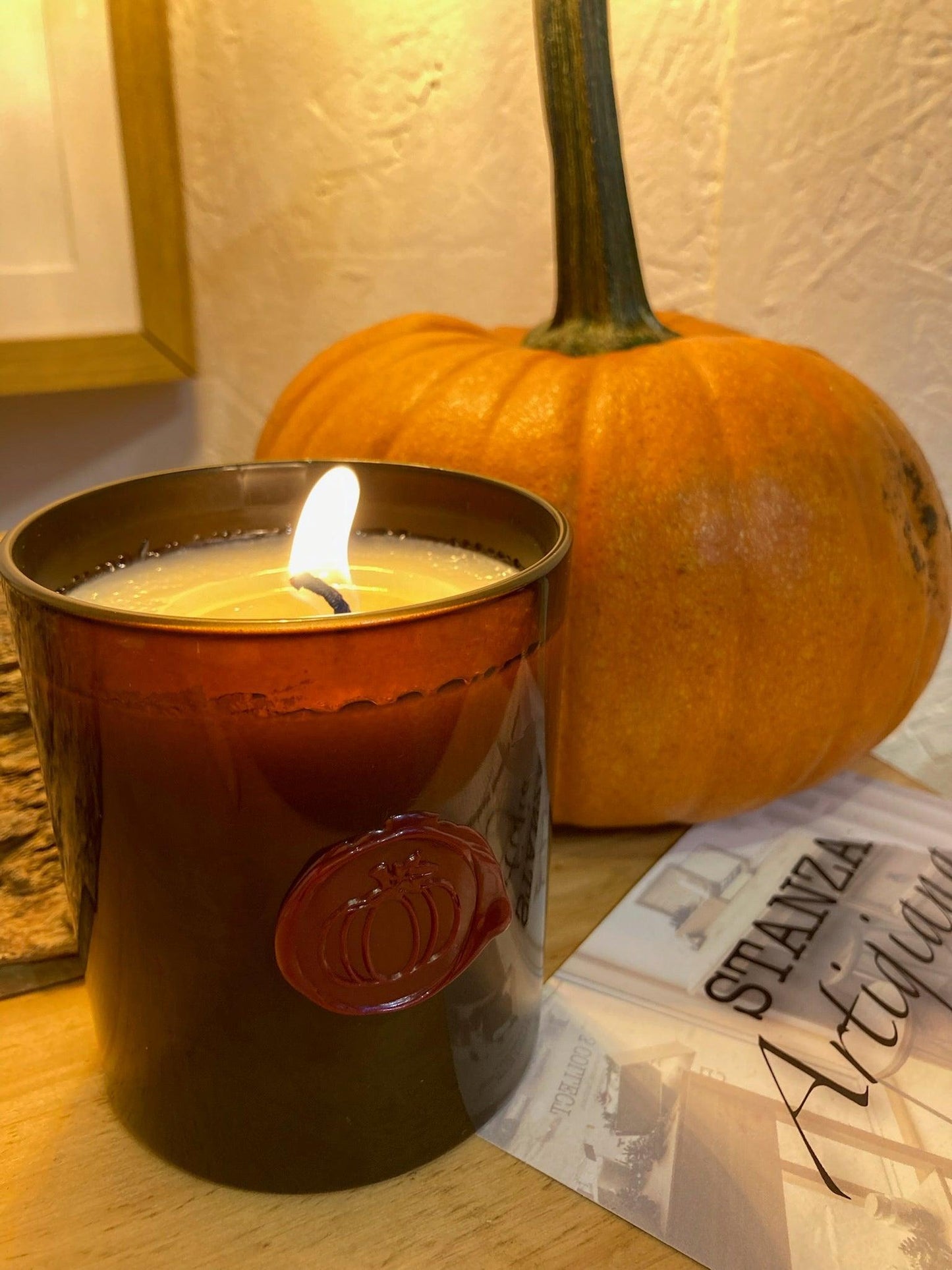 Pumpkin spice - Halloween candle