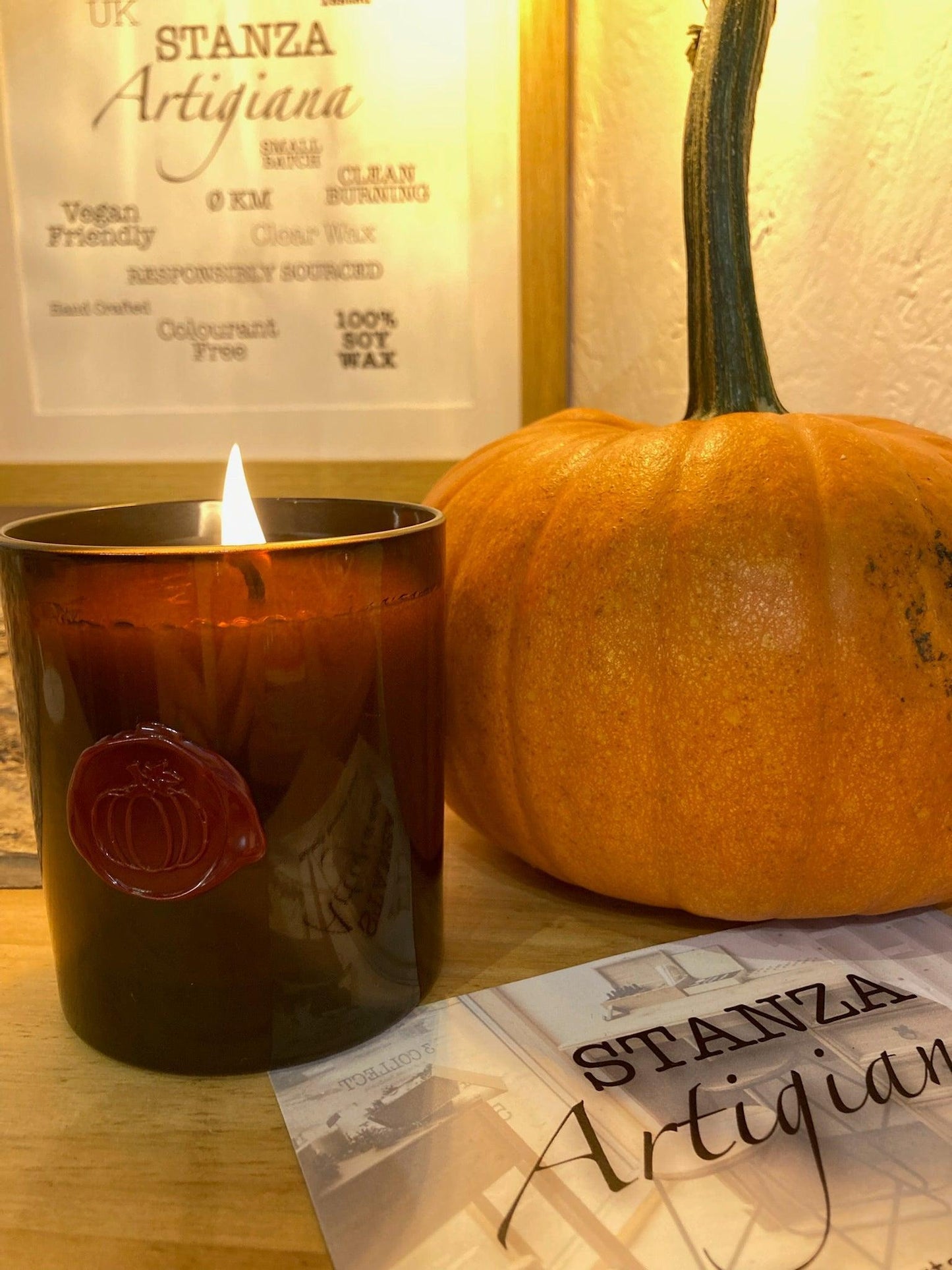 Pumpkin spice - Halloween candle